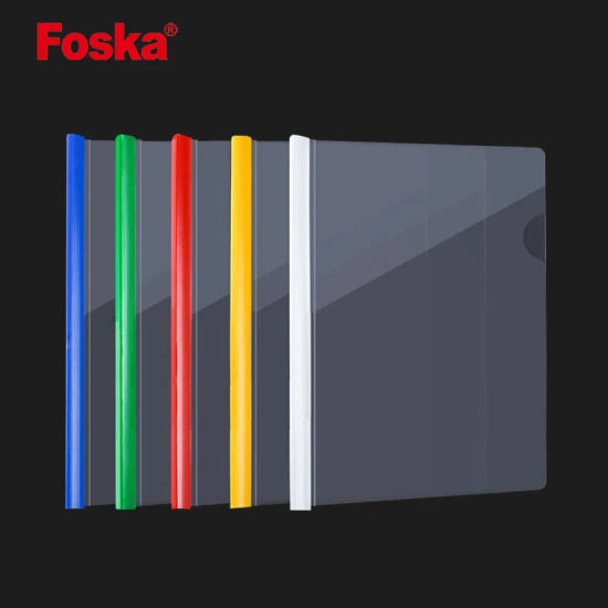 Foska Slide File Clear 160 Mic (Pack of 10)