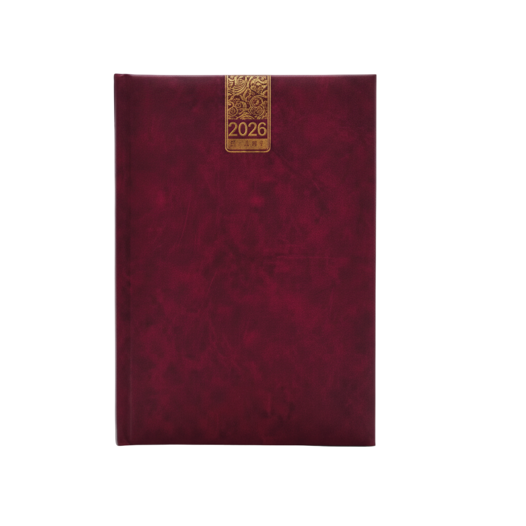 B5 Soft Touch Foam Padded Diary 2026 (S06)