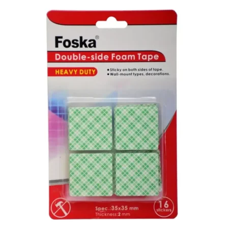 Double Side Mounting Tape 35mmx35mm (Pack of 16)