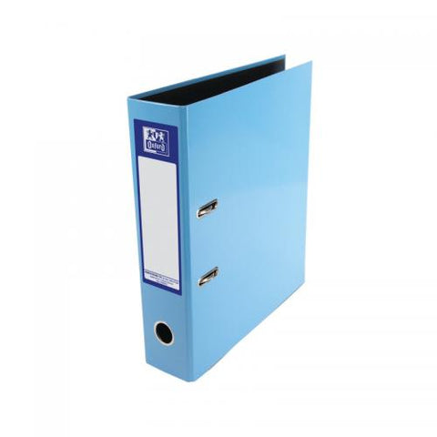 PVC Box File F/S Sky Blue 75mm
