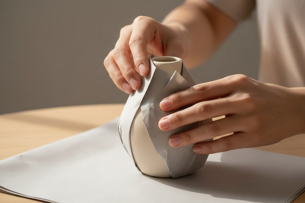 Packing Paper in Use