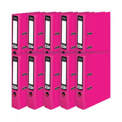 PVC Box File F/S Pink 45mm