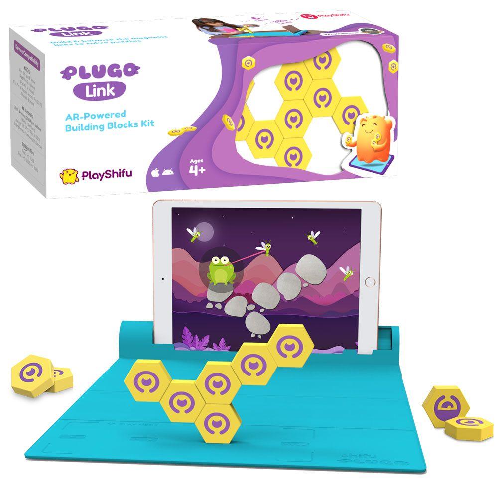 PlayShifu Plugo Connecto | Interactive STEM Puzzle Game | AR Learning Kit for Kids | Ages 4–10